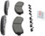 Blue Series Ceramic Front Brake Pad Set | BOSBE726H