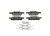 Blue Series Ceramic Front Brake Pad Set | BOSBE1818H