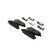 Blue Series Semi-Metallic Front Brake Pad Set | BOSBE1080H