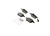 Blue Series Semi-Metallic Front Brake Pad Set | BOSBE687AH