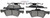 Blue Series Semi-Metallic Front Brake Pad Set | BOSBE857H