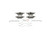 Blue Series Semi-Metallic Rear Brake Pad Set | BOSBE763H