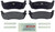 Blue Series Ceramic Rear Brake Pad Set | BOSBE711H