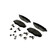 Blue Series Ceramic Front Brake Pad Set | BOSBE1178H