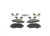 Blue Series Ceramic Front Brake Pad Set | BOSBE2038H