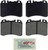 Blue Series Semi-Metallic Front Brake Pad Set | BOSBE561