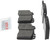 Blue Series Semi-Metallic Front Brake Pad Set | BOSBE561
