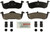 Blue Series Semi-Metallic Rear Brake Pad Set | BOSBE1279H