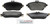 Blue Series Semi-Metallic Front Brake Pad Set | BOSBE1694