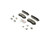 Blue Series Ceramic Rear Brake Pad Set | BOSBE773H
