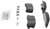 Blue Series Ceramic Rear Brake Pad Set | BOSBE868H