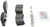 Blue Series Ceramic Rear Brake Pad Set | BOSBE868H