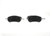 Blue Series Ceramic Front Brake Pad Set | BOSBE2416H