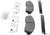 Blue Series Ceramic Front Brake Pad Set | BOSBE1280H