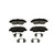 Blue Series Ceramic Front Brake Pad Set | BOSBE621H