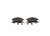 Blue Series Semi-Metallic Front Brake Pad Set | BOSBE1169AH