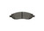 Blue Series Semi-Metallic Rear Brake Pad Set | BOSBE1068H