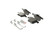 Blue Series Semi-Metallic Front Brake Pad Set | BOSBE1003H