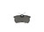 Blue Series Semi-Metallic Rear Brake Pad Set | BOSBE886H