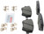 Blue Series Ceramic Rear Brake Pad Set | BOSBE2377H