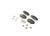 Blue Series Ceramic Front Brake Pad Set | BOSBE635H