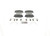 Blue Series Ceramic Front Brake Pad Set | BOSBE2211H