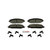Blue Series Ceramic Front Brake Pad Set | BOSBE2179H