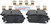 Blue Series Ceramic Rear Brake Pad Set | BOSBE1296H
