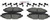 Blue Series Ceramic Rear Brake Pad Set | BOSBE2186H