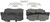 Blue Series Ceramic Front Brake Pad Set | BOSBE1784H
