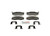 Blue Series Semi-Metallic Front Brake Pad Set | BOSBE266H