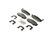 Blue Series Semi-Metallic Front Brake Pad Set | BOSBE266H