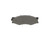 Blue Series Semi-Metallic Front Brake Pad Set | BOSBE266H