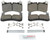 Blue Series Ceramic Front Brake Pad Set | BOSBE2184