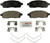 Blue Series Semi-Metallic Front Brake Pad Set | BOSBE1392H