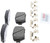 Blue Series Ceramic Front Brake Pad Set | BOSBE908H