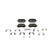 Blue Series Ceramic Front Brake Pad Set | BOSBE707H