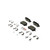 Blue Series Ceramic Front Brake Pad Set | BOSBE707H