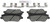 Blue Series Ceramic Front Brake Pad Set | BOSBE2198H