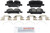 Blue Series Ceramic Rear Brake Pad Set | BOSBE2308H