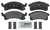 Blue Series Ceramic Front Brake Pad Set | BOSBE506H