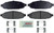 Blue Series Ceramic Front Brake Pad Set | BOSBE997H