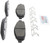 Blue Series Ceramic Front Brake Pad Set | BOSBE997H