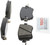 Blue Series Ceramic Rear Brake Pad Set | BOSBE1779