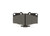 Blue Series Semi-Metallic Front Brake Pad Set | BOSBE502H
