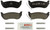 Blue Series Ceramic Rear Brake Pad Set | BOSBE964H
