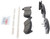Blue Series Ceramic Rear Brake Pad Set | BOSBE964H