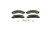 Blue Series Semi-Metallic Front Brake Pad Set | BOSBE249H