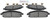 Blue Series Semi-Metallic Front Brake Pad Set | BOSBE855H