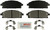 Blue Series Semi-Metallic Front Brake Pad Set | BOSBE855H